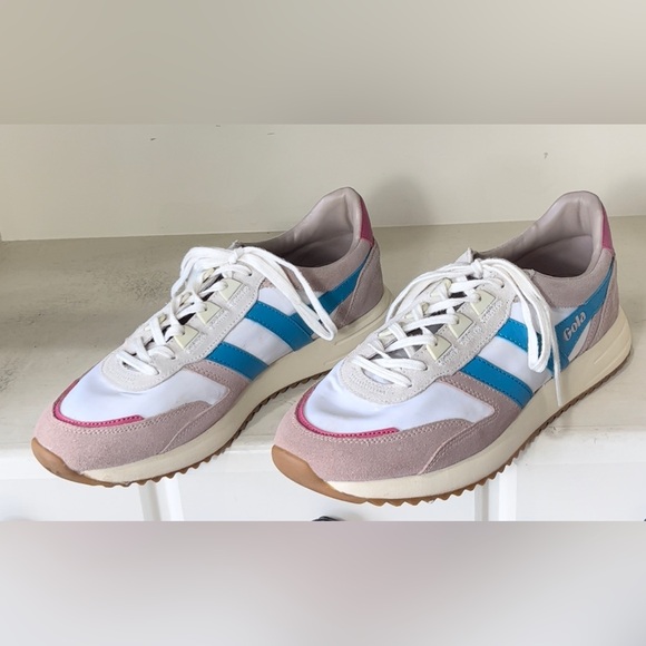 Gola Women’s Chicago Classic Sneakers Size 10 - Picture 3 of 11